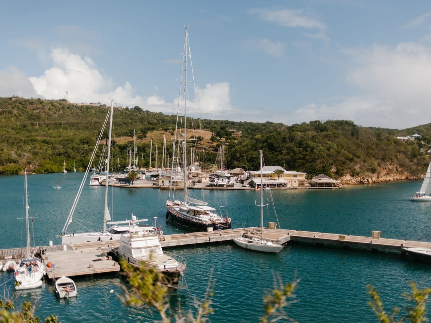 Cooper Island Beach Club and anchorage, BVI